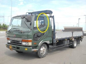 Стекло боковое MITSUBISHI FUSO FIGHTER 1992- FK60 2 отверстия FD/LH2 
Бренд: BENSON
