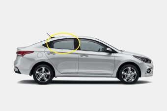 Стекло боковое HYUNDAI VERNA 2017- (HC-4d sed) RD/RH 
Бренд: BENSON