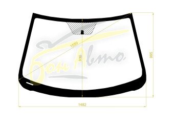 Стекло лобовое DAIHATSU ALTIS 2006-2011 (ACV40) 
Бренд: YHG с синей полосой