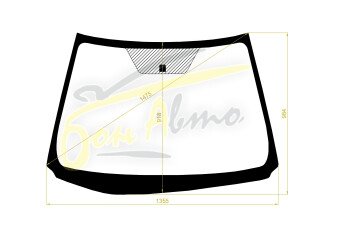 Стекло лобовое TOYOTA AQUA 2011-2021 (NHP10-RHD) 
Бренд: BENSON с серой полосой