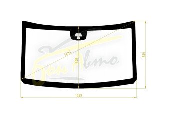Стекло лобовое SUZUKI SPACIA 2013-2017 (MK32S-RHD) место под 1 камеру 
Бренд: BENSON