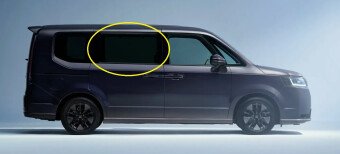 Стекло боковое HONDA STEPWGN 2022- RP6 RD/RH фурнитура, 
Бренд: BENSON Тонированное
