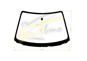 Стекло лобовое MAZDA 2 2002-2007 (DY) 
Бренд: BENSON с зеленой полосой