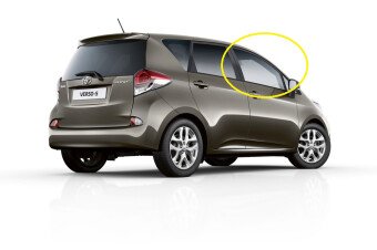 Стекло боковое TOYOTA VERSO-S 2010- (NCP12#/NSP12#) FD/RH 
Бренд: BENSON