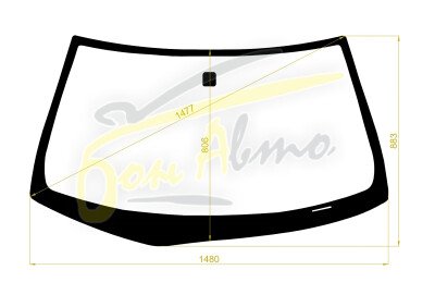 Стекло лобовое TOYOTA SOARER 1991-2001 (JZZ30-RHD) 
Бренд: BSG с зеленой полосой