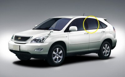 Стекло боковое TOYOTA HARRIER 2003-2013 XU30 RD/LH 
Бренд: BSG