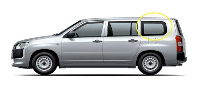 Стекло боковое TOYOTA PROBOX 2002- NCP50 SW/LH/X 
Бренд: BENSON