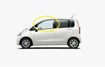 Стекло боковое DAIHATSU MOVE 2010-2014 LA100 FD/LH фурнитура, 
Бренд: BENSON