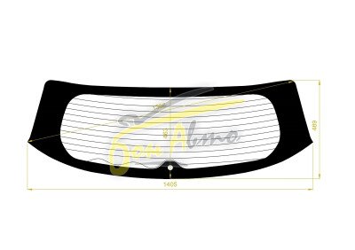 Стекло заднее с обогревом PEUGEOT 4008 2012-2017 () 1 отверстие 
Бренд: BENSON