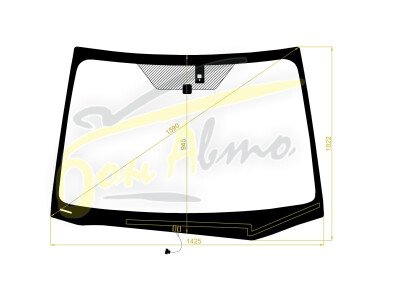 Стекло лобовое SUBARU CROSSTREK 2012-2017 (GP-LHD) обогрев щеток, место под датчик дождя, 
Бренд: BENSON