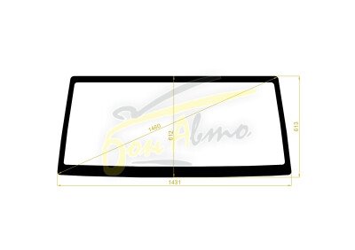 Стекло лобовое TOYOTA LAND CRUISER 2009- (GRJ76) 
Бренд: BSG с зеленой полосой