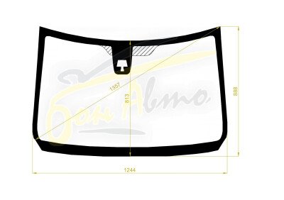 Стекло лобовое SUZUKI WAGON R 2012-2017 (MH34S-RHD) место под 1 камеру 
Бренд: BENSON