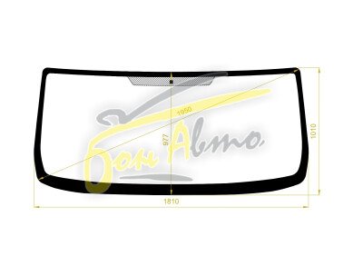 Стекло лобовое GAZ GAZELLE NEXT TRUCK 2013- (A21-1818*1012) 
Бренд: КМК