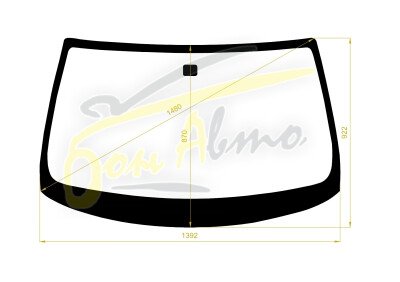 Стекло лобовое NISSAN SKYLINE 2001-2007 (V35-4d sed) 
Бренд: ZDG
