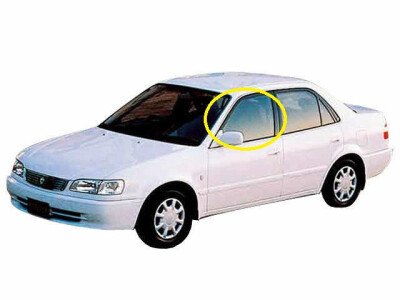 Стекло боковое TOYOTA COROLLA 1995-2000 AE110-4/5d FD/LH 
Бренд: BENSON
