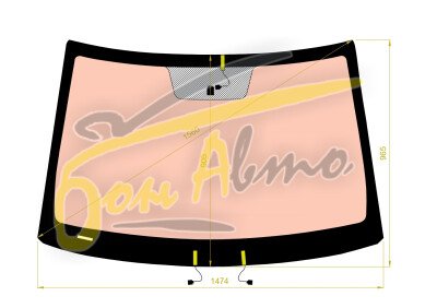 Стекло лобовое HYUNDAI CRETA 2015-2021 (GC) полный обогрев 
Бренд: КМК с синей полосой