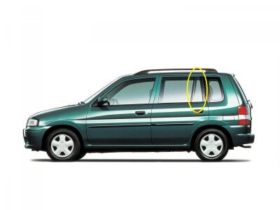 Стекло боковое MAZDA DEMIO 1996-2002 (DW) RQ/LH 
Бренд: BENSON