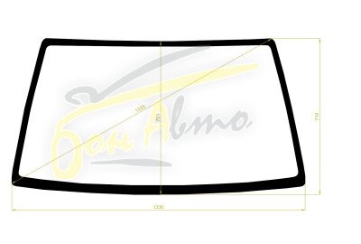 Стекло лобовое CHEVROLET TRACKER 1988-1998 (TF51W) 
Бренд: КМК с синей полосой