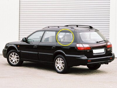 Стекло боковое SUBARU OUTBACK 1998- (BE#/BH#) SW/LH/X 
Бренд: BSG