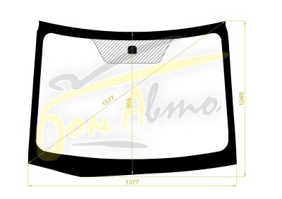 Стекло лобовое TOYOTA SIENTA 2015-2022 (NCP170-RHD) 
Бренд: ZDG