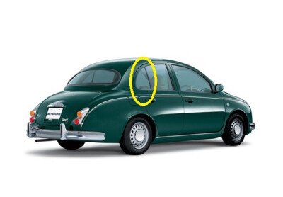 Стекло боковое MITSUOKA VIEWT 2002-2010 K12 RQ/RH 
Бренд: BSG