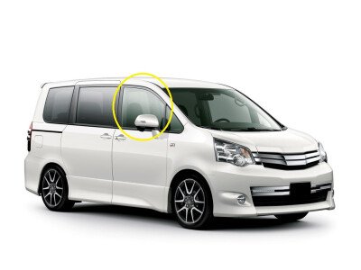 Стекло боковое TOYOTA NOAH 2007-2013 ZR70 FD/RH фурнитура, 
Бренд: BENSON