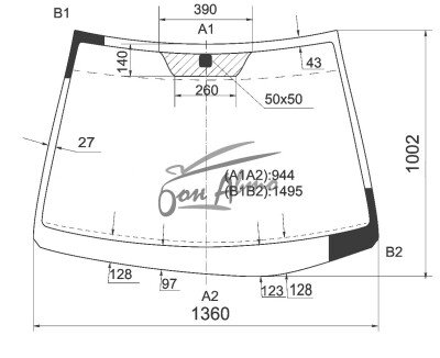 Стекло лобовое HYUNDAI I 20 2008-2012 (PB-RHD) 
Бренд: BENSON