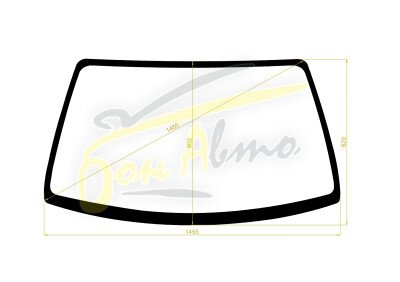 Стекло лобовое NISSAN 200SX 1993-1999 (S14) 
Бренд: КМК