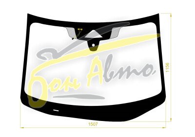 Стекло лобовое NISSAN ARIYA 2020- (ZAA-LHD) место под 1 камеру с обогревом, место под датчик дождя, молдинг, 
Бренд: BENSON