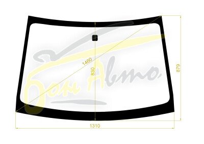 Стекло лобовое SUBARU JUSTY 2007-2010 (M300,M301) 
Бренд: BSG с серой полосой