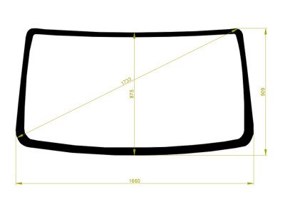 Стекло лобовое GAZ GAZELLE 1996- () 
Бренд: ZDG