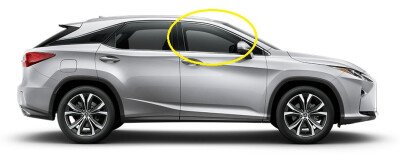 Стекло боковое LEXUS RX 2015- (AGL20) LFD/RH фурнитура, 
Бренд: BENSON