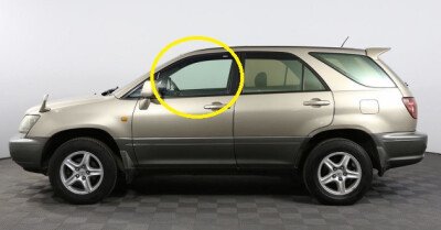 Стекло боковое TOYOTA HARRIER 1996-2003 XU10 FD/LH 
Бренд: BSG