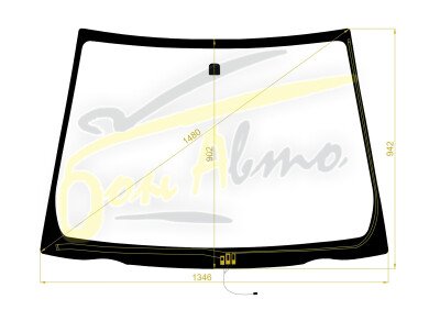 Стекло лобовое TOYOTA VITZ 2011-2020 (NSP130-RHD) обогрев щеток 
Бренд: ZDG