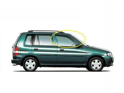 Стекло боковое MAZDA 2 1996-2002 (DW) FD/RH 
Бренд: BENSON