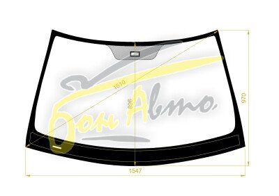 Стекло лобовое MERCEDES S-CLASS 1998-2005 (W220-LHD-2002) обогрев щеток, место под датчик дождя, 
Бренд: ZDG