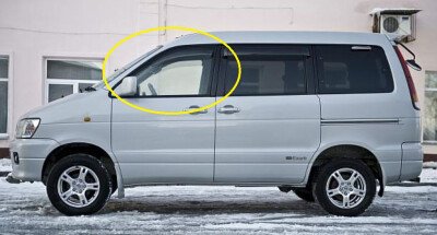 Стекло боковое TOYOTA TOWN ACE NOAH 1996-2001 (CR40) FD/LH 
Бренд: BSG