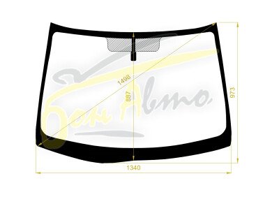 Стекло лобовое NISSAN TIIDA 2004-2012 (C11-RHD) 
Бренд: КМК