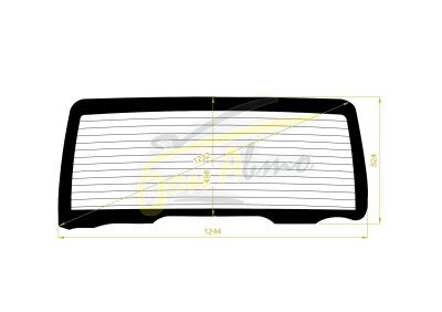Стекло заднее с обогревом TOYOTA HILUX SURF 2002-2009 (N210) 
Бренд: BSG