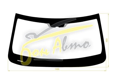 Стекло лобовое CHEVROLET CAMARO 2015-2021 () место под 1 камеру молдинг, фурнитура, проекция, 
Бренд: BENSON