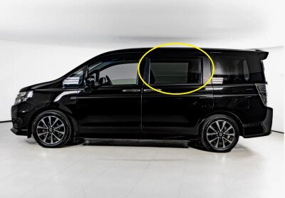 Стекло боковое HONDA STEPWGN 2009-2015 RK1 RD/LH фурнитура, 
Бренд: BENSON Тонированное