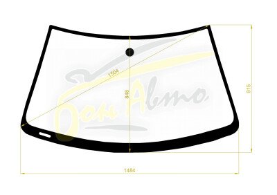 Стекло лобовое VOLKSWAGEN GOLF 1999-2006 (1J5-5d wag) 
Бренд: КДМ CLBL