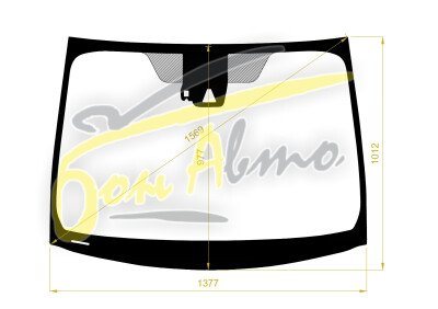 Стекло лобовое DAIHATSU MEBIUS 2013- (ZVW40-2017-) место под 1 камеру, место под датчик дождя, 
Бренд: BENSON