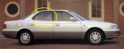 Стекло боковое TOYOTA VISTA 1994-1998 SV40-h/t RD/RH 
Бренд: BSG