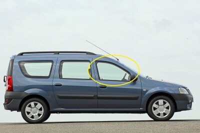 Стекло боковое DACIA LOGAN MCV 2005-2015 2 отверстия FD/RH 
Бренд: BSG