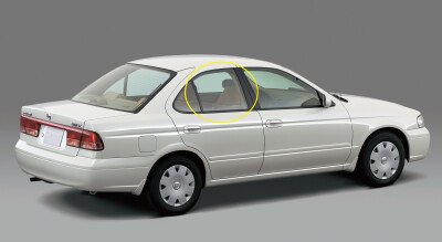 Стекло боковое NISSAN SUNNY 1998-2006 (B15) RD/RH 
Бренд: BSG