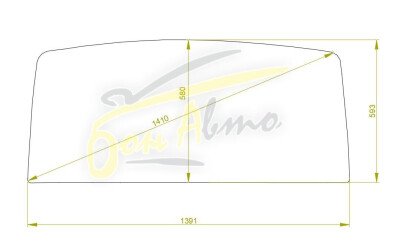 Стекло лобовое ISUZU TROOPER 1981-1991 () 
Бренд: BSG с зеленой полосой