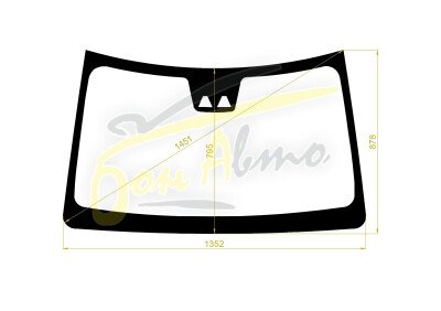 Стекло лобовое DAIHATSU ROCKY 2019- (A200-RHD) место под 2 камеры 
Бренд: BENSON