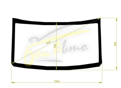 Стекло лобовое MAZDA FLAIR WAGON 2013-2017 (MM32-42) 
Бренд: BENSON