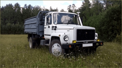 Стекло лобовое GAZ 4301 1992-1995 () 
Бренд: BENSON с синей полосой